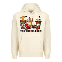 Tis' The Season American Football Coffee Cups Premium Hoodie | Teevron