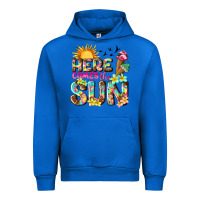 Cobalt here comes the sun Urban Hoodie - texasbilliewilder