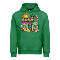 Emerald here comes the sun Urban Hoodie - texasbilliewilder