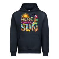 Navy here comes the sun Urban Hoodie - texasbilliewilder