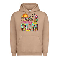 Pigment Burro here comes the sun Urban Hoodie - texasbilliewilder