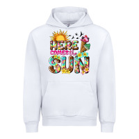 White here comes the sun Urban Hoodie - texasbilliewilder
