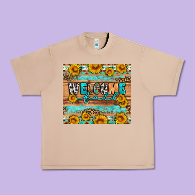 Welcome Fall Urban Heavy Tee Designed By Artiststas