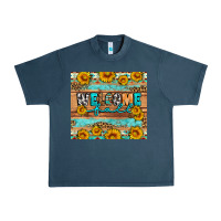 Midnight Navy Welcome fall Urban Heavy Tee - Artiststas
