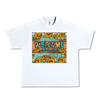 White Welcome fall Urban Heavy Tee - Artiststas