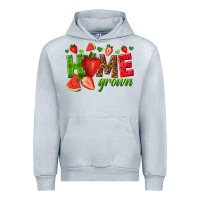 Heather Grey home grown Urban Hoodie - texasbilliewilder