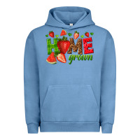 Pigment Pebble Blue home grown Urban Hoodie - texasbilliewilder
