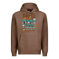 Chestnut super tired super hungry super pregnant Premium Hoodie - texasbilliewilder