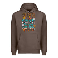 Coffee super tired super hungry super pregnant Premium Hoodie - texasbilliewilder