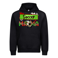 Black soccer mama with leopard Urban Hoodie - Zillion Design Studio