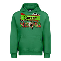 Emerald soccer mama with leopard Urban Hoodie - Zillion Design Studio