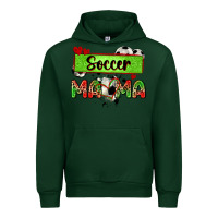 Foreset Green soccer mama with leopard Urban Hoodie - Zillion Design Studio