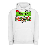 Pigment Lunar Rock soccer mama with leopard Urban Hoodie - Zillion Design Studio