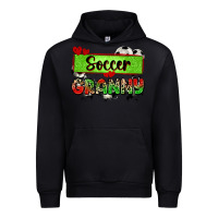 Black soccer granny with leopard Urban Hoodie - Zillion Design Studio