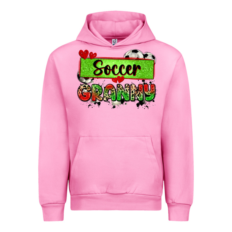 Soccer Granny With Leopard Urban Hoodie by Zillion Design Studio | Teevron