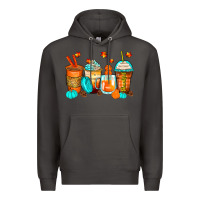 Smoke thankful coffee cups Premium Hoodie - Zillion Design Studio