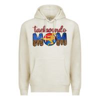 Oatmeal Heather taekwondo mom Premium Hoodie - texasbilliewilder