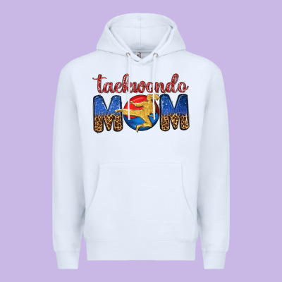 Taekwondo Mom Premium Hoodie Designed By Texasbilliewilder