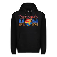 Black taekwondo mom Premium Hoodie - texasbilliewilder