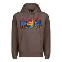 Coffee taekwondo mom Premium Hoodie - texasbilliewilder