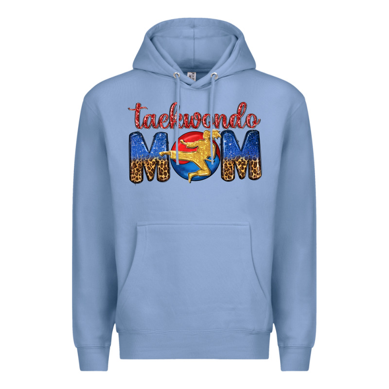 Taekwondo Mom Premium Hoodie by texasbilliewilder | Teevron