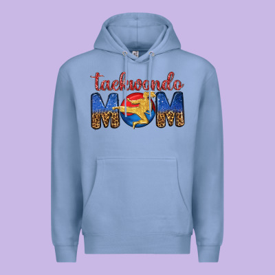 Taekwondo Mom Premium Hoodie Designed By Texasbilliewilder