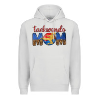Dove Grey taekwondo mom Premium Hoodie - texasbilliewilder