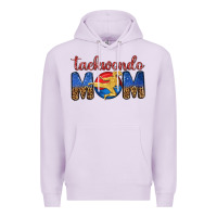 Lilac taekwondo mom Premium Hoodie - texasbilliewilder
