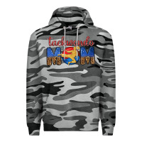 Slate Camo taekwondo mom Premium Hoodie - texasbilliewilder