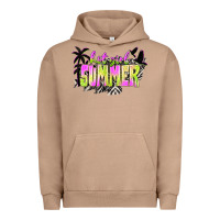 Pigment Burro hot girl summer with palms Urban Hoodie - texasbilliewilder