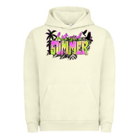 Pigment Pistachio hot girl summer with palms Urban Hoodie - texasbilliewilder