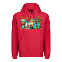 Cardinal blessed coffee cups Premium Hoodie - Zillion Design Studio
