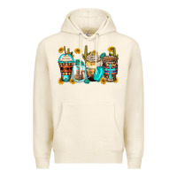 Tofu blessed coffee cups Premium Hoodie - Zillion Design Studio