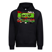 Black soccer grandma with leopard Urban Hoodie - Zillion Design Studio