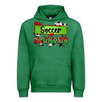 Emerald soccer grandma with leopard Urban Hoodie - Zillion Design Studio