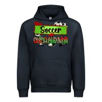 Navy soccer grandma with leopard Urban Hoodie - Zillion Design Studio