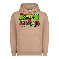 Pigment Burro soccer grandma with leopard Urban Hoodie - Zillion Design Studio
