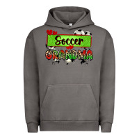 Pigment Tornado soccer grandma with leopard Urban Hoodie - Zillion Design Studio