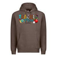Coffee teacher mom Premium Hoodie - texasbilliewilder