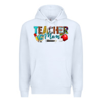 White teacher mom Premium Hoodie - texasbilliewilder