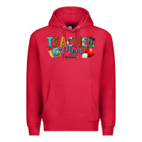 Cardinal teacher mom Premium Hoodie - texasbilliewilder