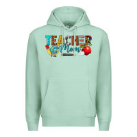 Seafoam teacher mom Premium Hoodie - texasbilliewilder