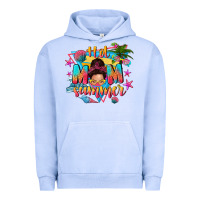Pigment Grape Ice hot mom summer with messy bun Urban Hoodie - texasbilliewilder