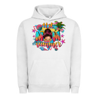 Pigment Lunar Rock hot mom summer with messy bun Urban Hoodie - texasbilliewilder