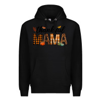 Black thankful mama Premium Hoodie - texasbilliewilder