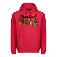 Cardinal thankful mama Premium Hoodie - texasbilliewilder