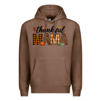 Chestnut thankful mama Premium Hoodie - texasbilliewilder