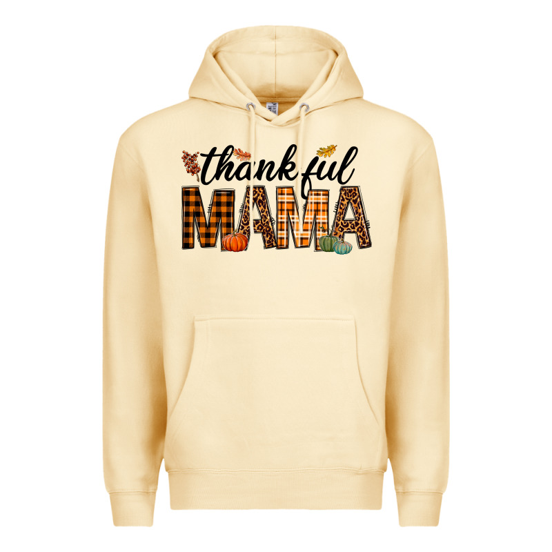 Thankful Mama Premium Hoodie by texasbilliewilder | Teevron