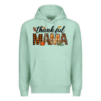 Seafoam thankful mama Premium Hoodie - texasbilliewilder