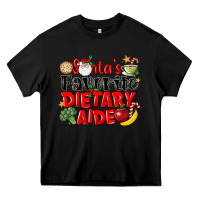 Black santas favorite dietary aide Heavy Core Tee - LillyAllenDesigns